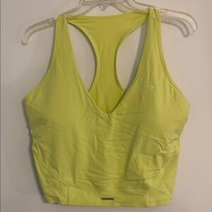 Gym Shark Vibrant Yellow Racerback Sports Bra - SET